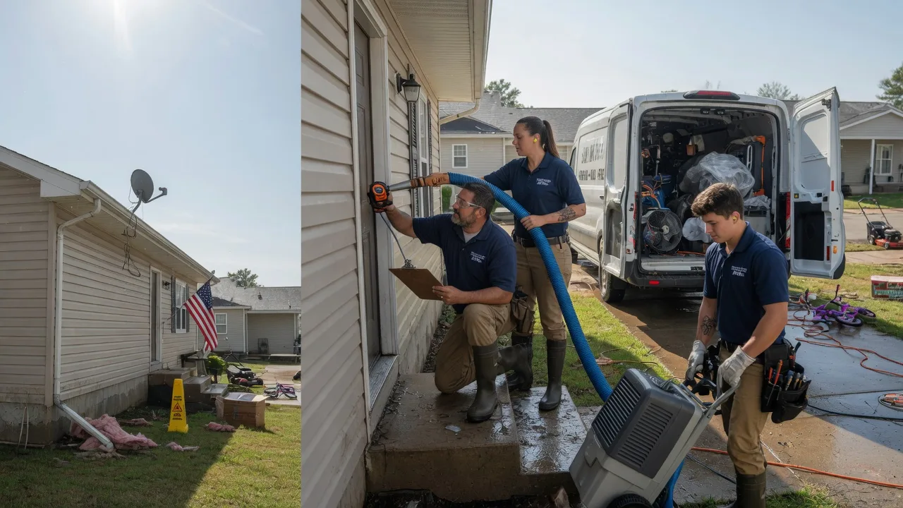 Ceiling Water Damage Restoration in Aberdeen, MS near me